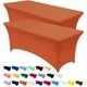 thumbnail image 1 of Mantel Utopia Kitchen Spandex, paquete de 2 unidades, 6 pies, naranja, 1 of 9