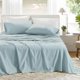 thumbnail image 1 of Juego de sábanas Comfort Spaces Queen 4 piezas azul claro, 1 of 9