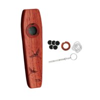Bothyi - Flauta Kazoo De Madera, Guitarra Innovadora, Ideal Como Regalo De Fiesta Para Amantes De La Música.
