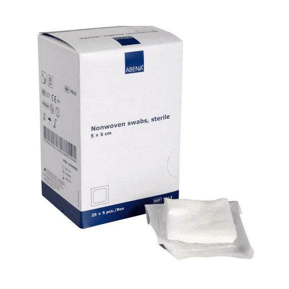 Gasa No Tejida Estéril 10x10 - Caja De 125 Unidades Abena