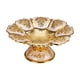 thumbnail image 1 of Gorgeous Fruit Platter Holder Metal Pattern europeo W / Base Cake Stand Dip Bowls Rack para cocina Nuts Snack Decoración para hogar dorado, 1 of 5