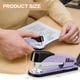 thumbnail image 2 of Stapler Deli Heavy Duty, tira completa con capacidad para 50 hojas, color morado, 2 of 7