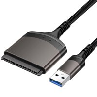 Magideal - Adaptador Portátil Usb 3.0 Conector Plug And Play De 2,5 Pulgadas Cable De Transferencia De Datos Duradero Cable De Lector De Disco Duro Para