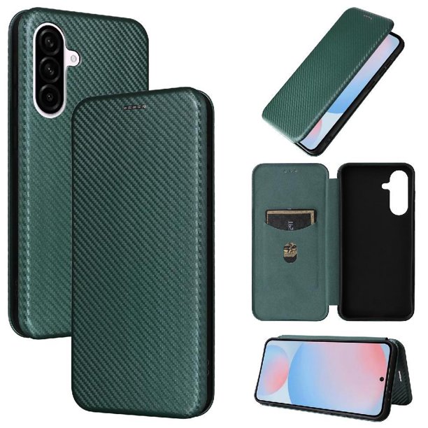 Funda Flip para FOXDOCK Samsung Galaxy A56 5G - Funda magnética de negocios, funda protectora delgada
