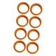 thumbnail image 3 of 8 Piezas De Fundas Para Ruedas De Equipaje De 2,05 Pulgadas De Diámetro, Suave Y Elástica, Antiara?azos, Color Naranja, 3 of 5