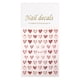 thumbnail image 5 of Xiao Hua Patrón de Grafiti en Forma de Corazón stickers de Uñas Autoadhesivas -10 Hojas, 4.13 X 3.15in stickers de Uñas de Tema Personalizado, Decoración de Empaque de Regalo de Arte de Uñas DIY,, 5 of 5