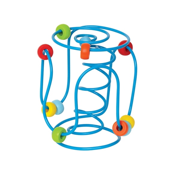 Laberinto de cuentas de madera Spring-A-Ling de Hape, premiado, 6m+