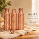 thumbnail image 5 of Botella de cobre de 950 ml The Wooden Town – Pack de 3, 5 of 7