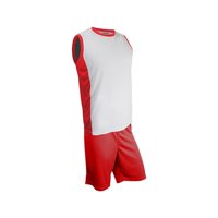 Snix - Uniforme De Baloncesto Onix Para Adulto Rojo Y Blanco Talla M