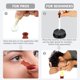thumbnail image 3 of Inseridor de lentes Twizz de 6 unidades, ventilado, naranja, libre de BPA, 3 of 6