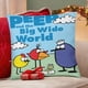 thumbnail image 4 of Peep y el Gran Mundo Fundas de almohada de terciopelo con tema, regalos de funda de almohada, decoración para el hogar, cojín de lanzar, regalo de cumpleaños para fans y parejas.66*66cm., 4 of 6