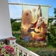 thumbnail image 5 of DC Liga de Súper-Mascotas-bandera de jardín temática. Regalo perfecto para fans, amigos y familiares, ideal para actividades al aire libre y decoración de fiestas.28CM*45CM, 5 of 5