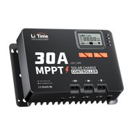Controlador De Carga Solar Mppt Litime 30A 12V/24V Con Bluetooth