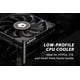thumbnail image 3 of Enfriador de CPU ID-COOLING IS-40X V3 de 45 mm de altura con 4 tubos de calor, 3 of 7