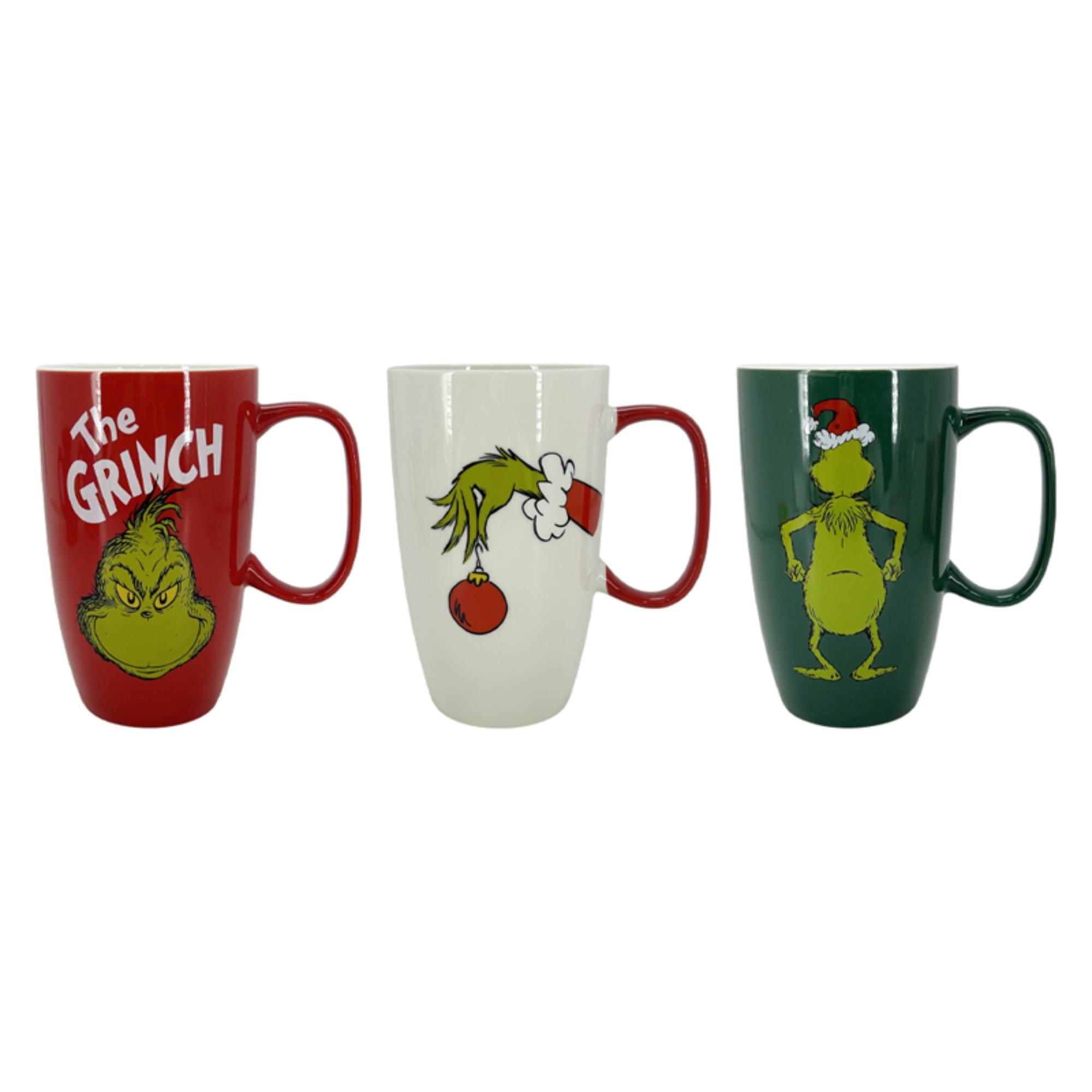 Tazon De Cerámica De Navidad Grinch 600 Ml, Producto Surtido, 1 Un