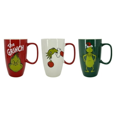 Tazon De Cerámica De Navidad Grinch 600 Ml, Producto Surtido, 1 Un