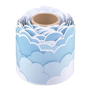 Magideal - Borde De Tablero De Anuncios De Nubes, Borde Con Temática De Nubes, Artesanías, Adorno Para Jardín De Infantes, Decoración De Pizarra Para Preescolar,