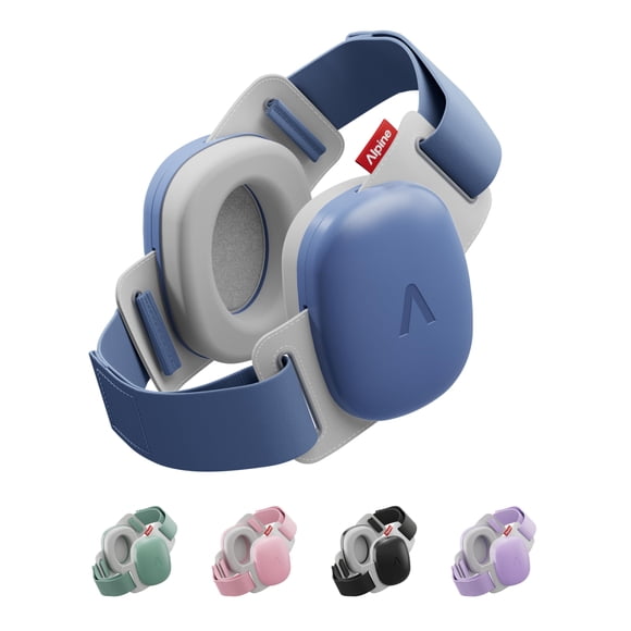 Orejeras para bebé Alpine Muffy Comfort 3-48 meses 24 dB mezclilla