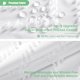 thumbnail image 2 of Cortina de ducha Dynamene Boho Farmhouse blanca 180x180 cm, 2 of 8