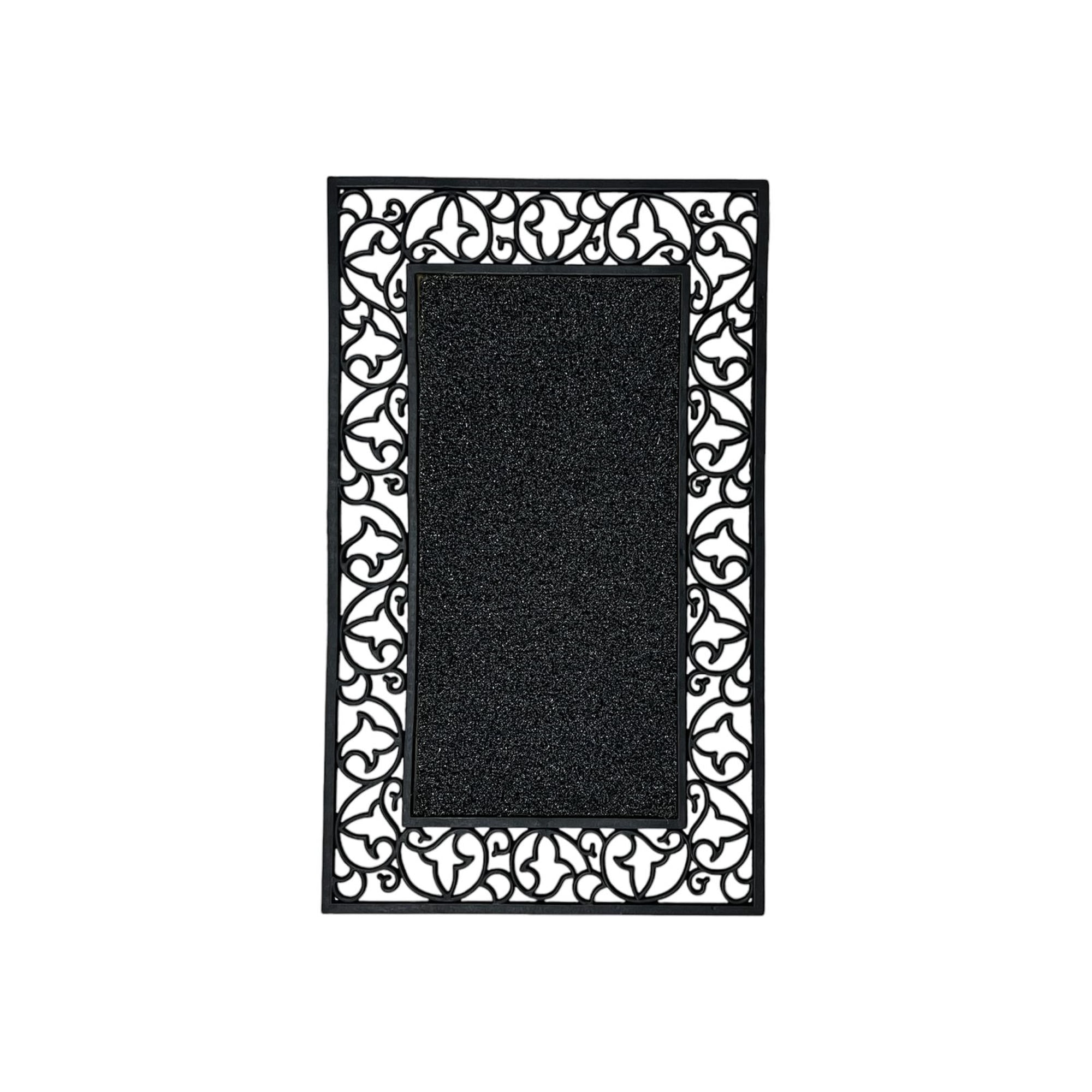 Oem - Alfombra De Entrada Hogar Limpiapiés Diseño Romantic 74x44cm N