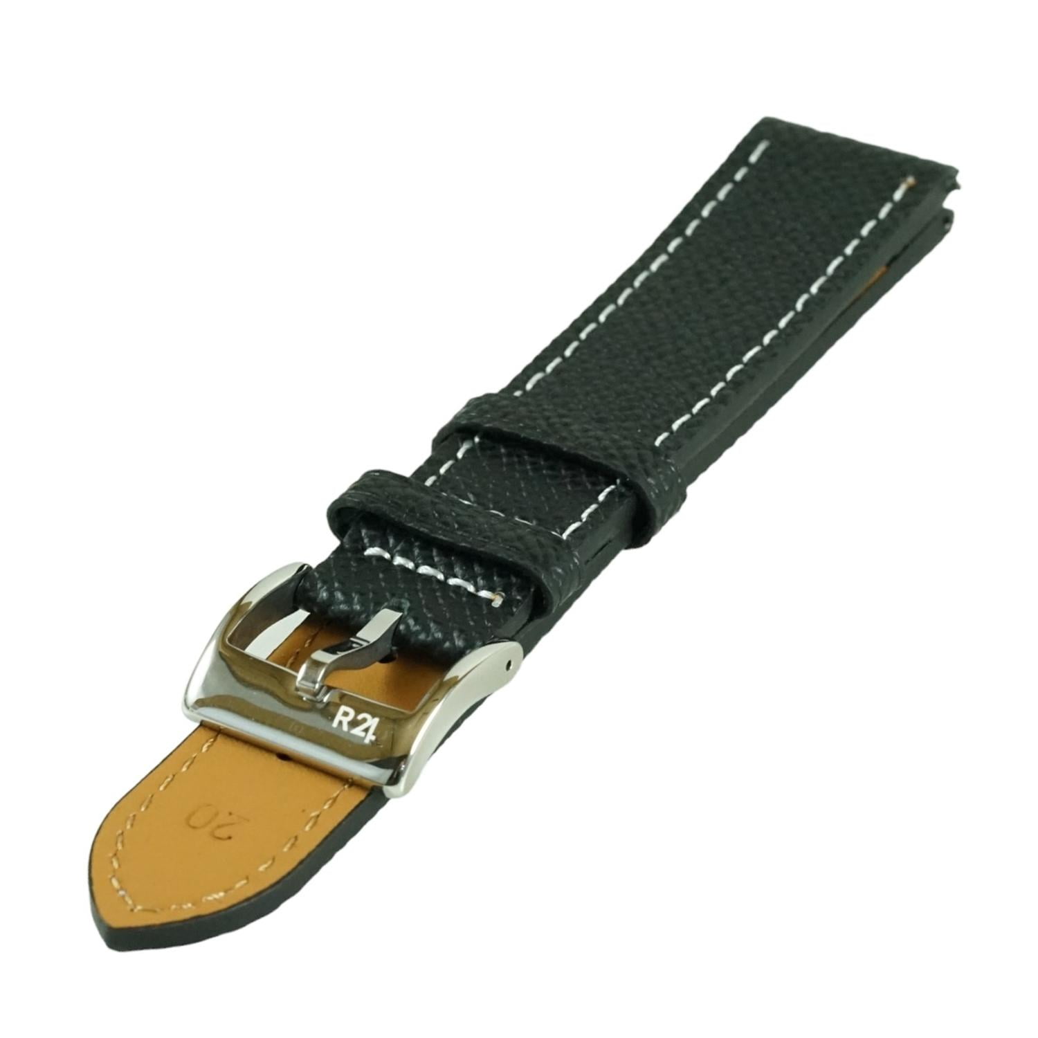 Correa Cuero R24 Tczp7 Variedad Colores Y Medidas Negro