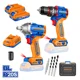 thumbnail image 4 of Set Wadfow Taladro Per Y Pistola De Impacto +2bat Y Carg 20v, 4 of 5
