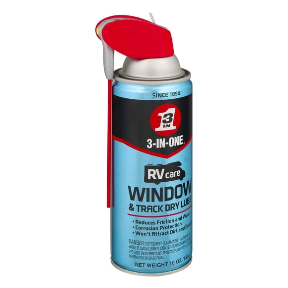 Lubricante para máquinas 3 en uno RVCare Window & Track Dry Lube 283 g