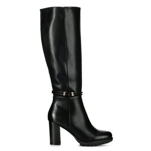 Bota Negro Casual Mujer Weide Czy583