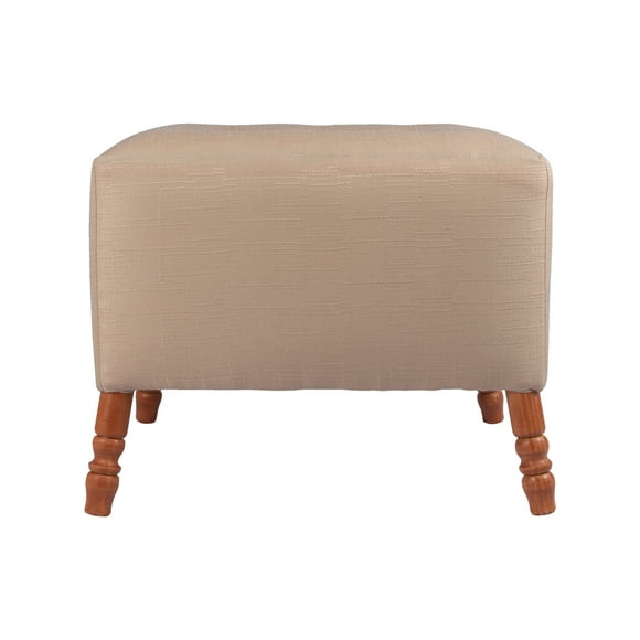 Pouf Alejandro Diseño Beige Cordillera 54x54x44 cm