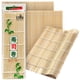 thumbnail image 1 of Tapete para sushi Fusion Select Bamboo, paquete de 3 unidades, 24 x 24 cm, 1 of 7