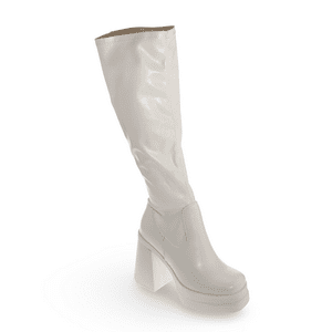 Bota Taco Blanco Vía Franca