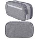 thumbnail image 2 of Estuche de lápices YONZONE 21x10x6 cm Gris Gran capacidad, 2 of 7