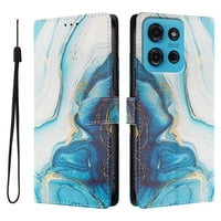 Foxdock Funda Tipo Cartera Para Motorola Moto G75 Con Soporte Y Correa – Diseño De Patrones Lindos