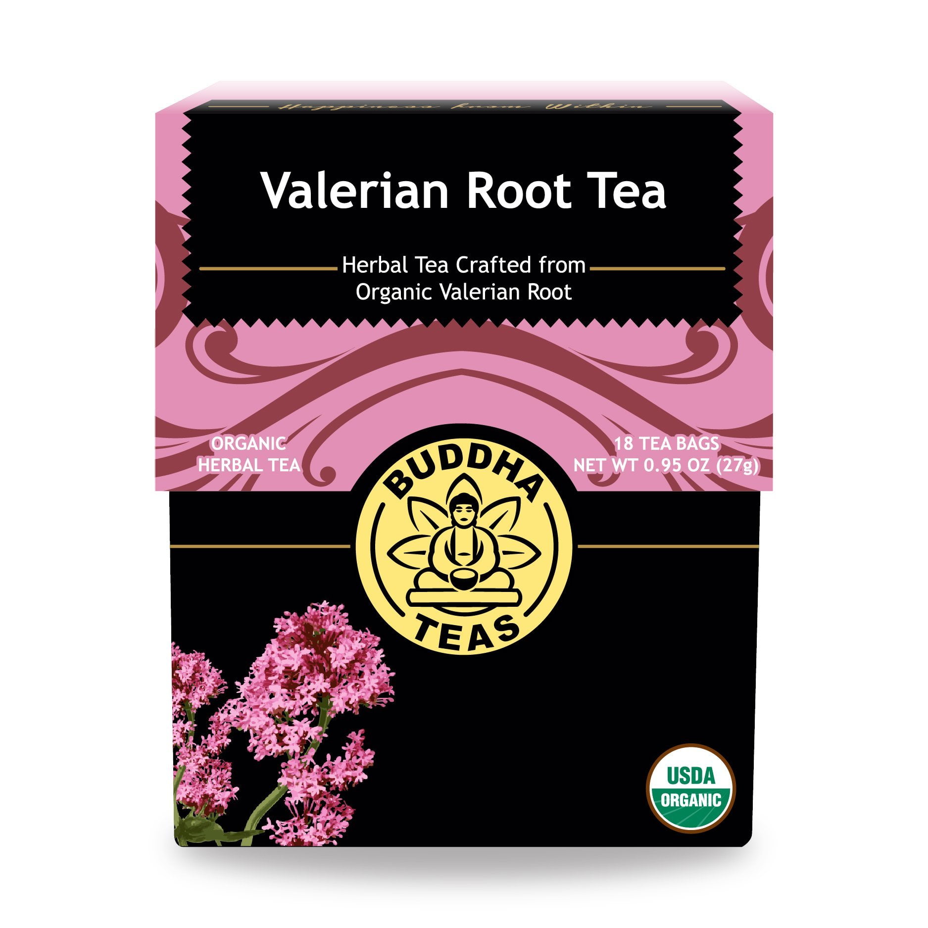 18 bolsitas de té de raíz de valeriana orgánica de Tea Buddha Teas | Lider