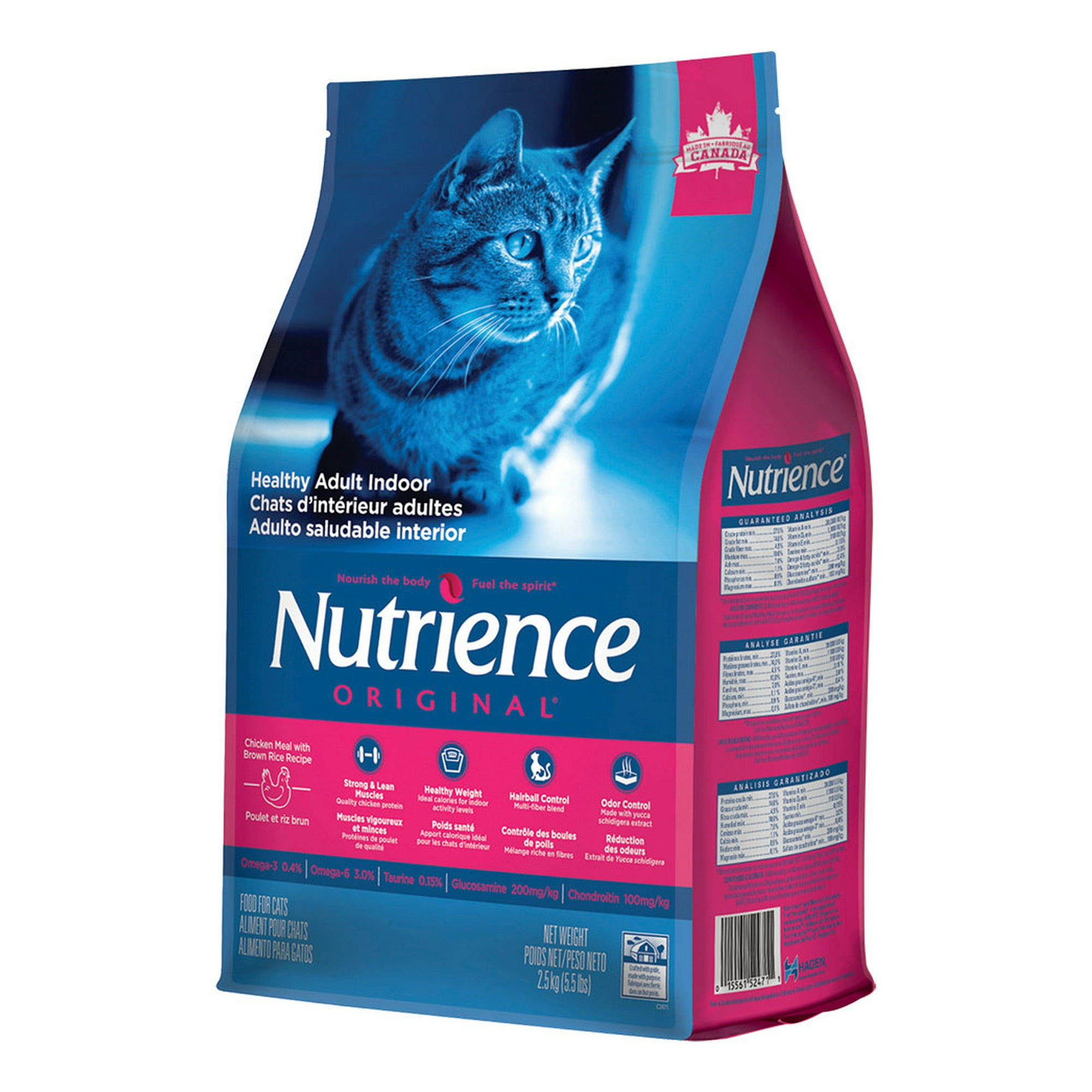 Nutrience - Alimento Para Gato Indoor Bolsa, 2,5kg