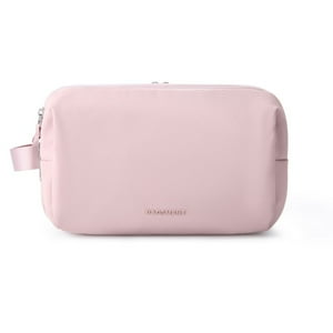 Bagsmart Neceser De Viaje On‑Road Con Bolsillo Impermeable Rosado