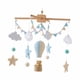 thumbnail image 3 of Guardería Móvil Cuna Cama Campana Bola De Fieltro Campanas De Viento De Madera Decoración Colgante Estilo A, 3 of 5