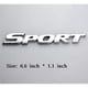 thumbnail image 1 of Adhesivo EmbRoom Sport para Malacate de Auto 16,7 x 2,8 cm Cromado, 1 of 3