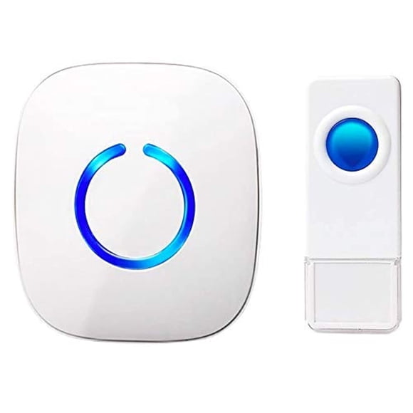 Timbre inalámbrico SadoTech, impermeable, alcance 1000 pies con flash LED