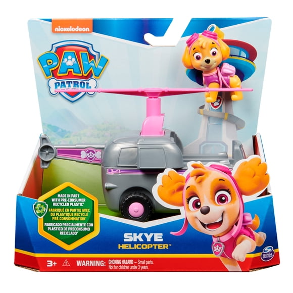 Vehículo Sostenible De Sky Con Figura Paw Patrol
