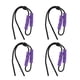 thumbnail image 4 of 4 piezas de gafas ajustables cuerda correa de cordón de anteojos para nadar púrpura, 4 of 5