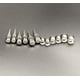thumbnail image 2 of 3 pares de dilatadores de acero para oreja (1G 7 mm + 0G 8 mm + 9 mm), 2 of 4