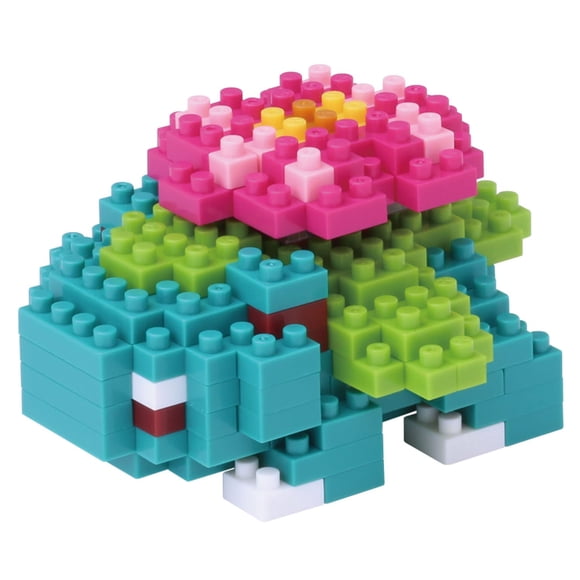 Kit de construcción nanobloque Pokémon Venusaur con 160 piezas