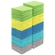 thumbnail image 1 of Toalla HOMEXCEL de 100 unidades de microfibra, 29 x 29 cm, multicolor, 1 of 7