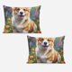 thumbnail image 2 of The Queen’s Corgi Soft 3D Printed Duvet Cover Bedding Set with Comforter Cover 3 Piece Set, 2 of 5