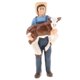 thumbnail image 2 of gente de simulación modelo figura campesino campesino de juguete con un ternero, 2 of 5