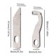 thumbnail image 2 of Cuchillas para Overlock JITEYOU 38 x 8 mm y 41 x 8 mm – Pack de 2, 2 of 7
