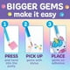 thumbnail image 3 of Juguete Creativity for Kids Pintura con Gemas - Arcoíris, 3 of 3