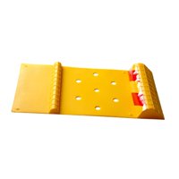 Magideal - Tapete Para Estacionamiento De Automóviles, Guías De Neumáticos, Parada De Estacionamiento En Garaje, Tapete Guía Para Estacionamiento Interior Y Exte