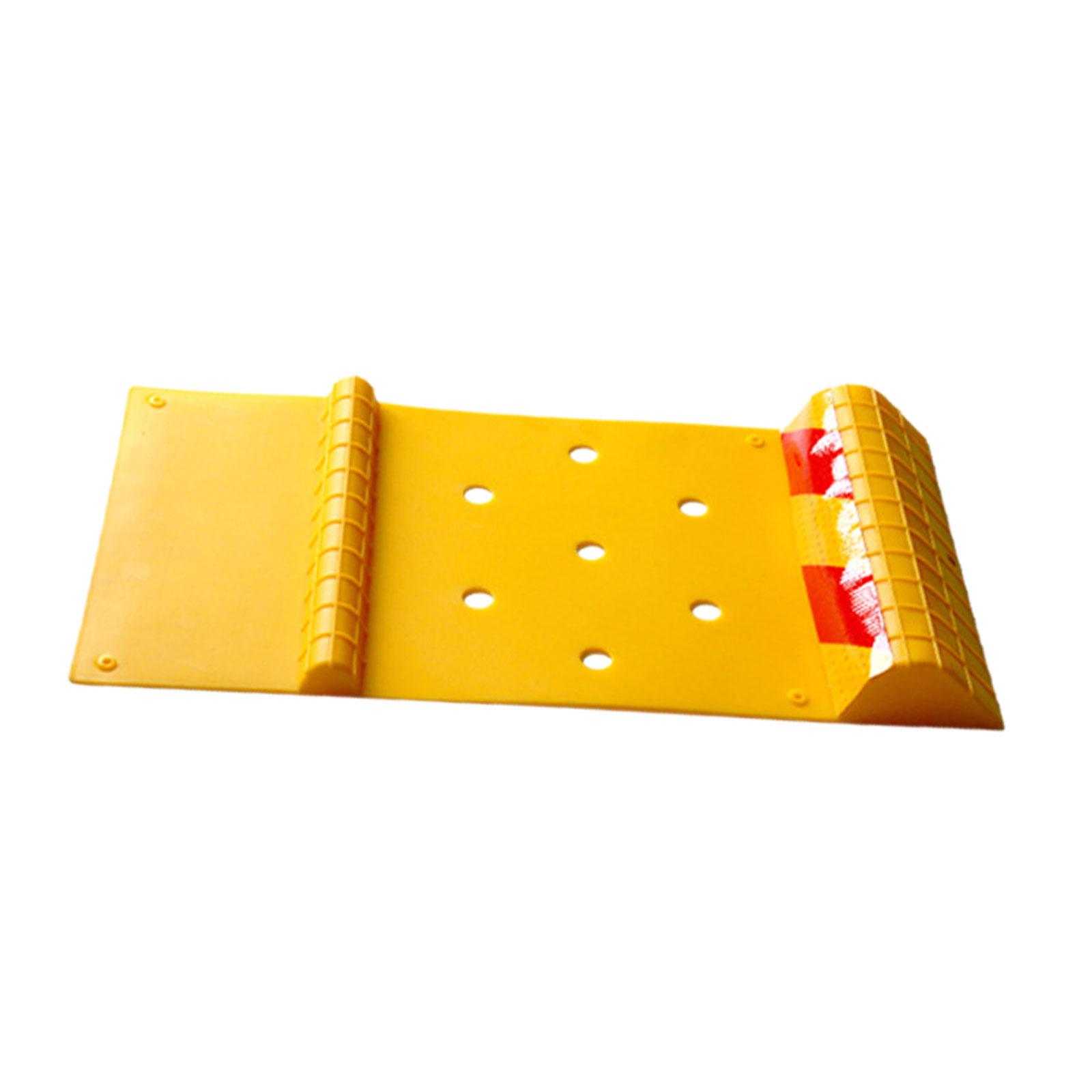 Magideal - Tapete Para Estacionamiento De Automóviles, Guías De Neumáticos, Parada De Estacionamiento En Garaje, Tapete Guía Para Estacionamiento Interior Y Exte